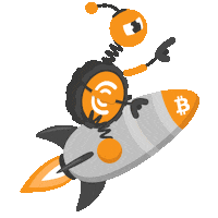 Space Flying Sticker by CryptoTab Browser