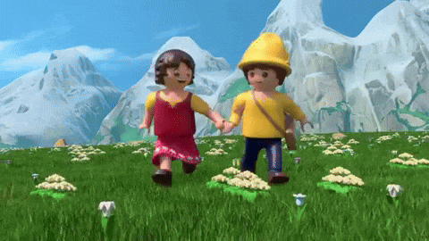Peter Heidi GIF by PLAYMOBIL