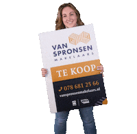 VanSpronsenMakelaars van spronsen makelaar makelaar hendrik ido ambacht van spronsen Sticker