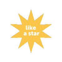 Like A Star Sticker by Raision kaupunki