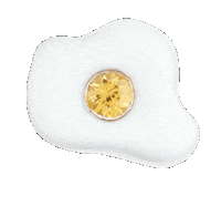 Fried Egg Breakfast Sticker by loquetlondon
