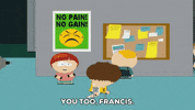 school walking GIF by South Park 