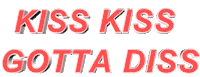 pink kiss Sticker by AnimatedText