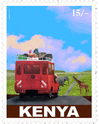 Postage Stamps Africa GIF