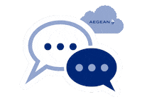 Wifionboard Sticker by Aegean Airlines