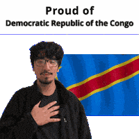 Democratic Republic Of The Congo Cd Sticker