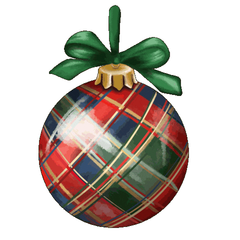 Ecuador Christmas Ball Sticker