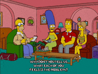 Happy Season 17 GIF by The Simpsons