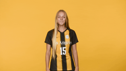 Sport Hello GIF by Cal State LA Golden Eagles