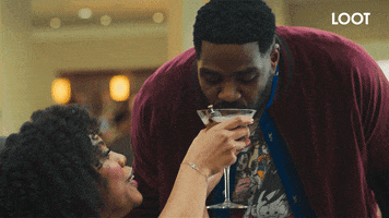 Ron Funches Drinking GIF by Apple TV+