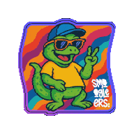 Geckotrip Sticker by GuccioSmoogleers