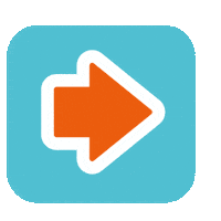 Arrow Pijl Sticker by Spieren voor Spieren