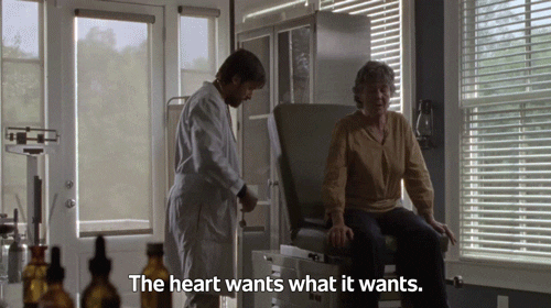 The Heart Wants What It Wants Twd GIF by The Walking Dead