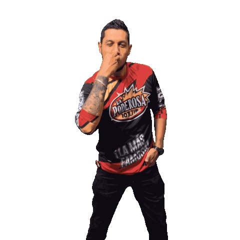 LaPoderosa giphyupload amor beso te quiero Sticker