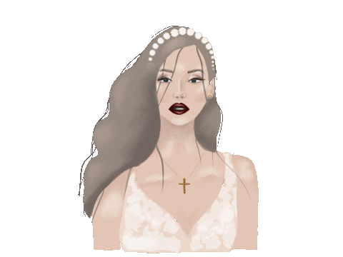 Wedding Bride Sticker by yolandaabarrio