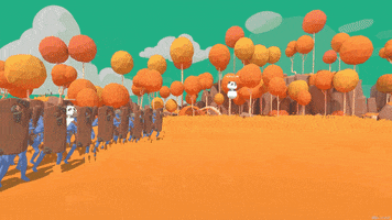 Vreal fight party panda battle GIF