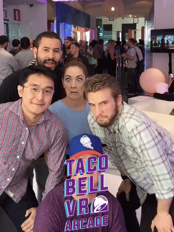 vrarcade GIF by Taco Bell VR Arcade