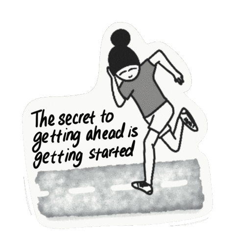 Get Ahead Sticker