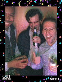 outintech GIF by Out in Tech x GIPHY | Spring Social @ Hotel Americano