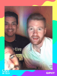 outintech GIF by Out in Tech x GIPHY | Spring Social @ Hotel Americano
