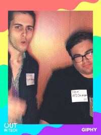 outintech GIF by Out in Tech x GIPHY | Spring Social @ Hotel Americano