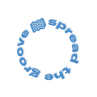 Spread The Groove Sticker by Roche Musique