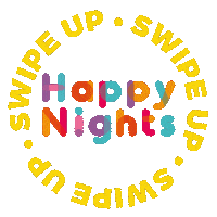 Swipe Up Sticker by Happy Nights