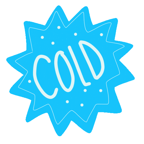 Cold Sticker by Ardent Dog