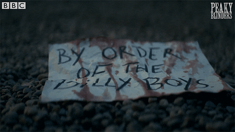 Bbc One Peaky Blinders Series 5 GIF by BBC