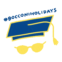 Summer Sunglasses Sticker by Bocconi University