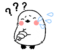 Sorry Bird Sticker by Emoticbox
