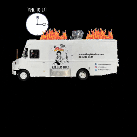 ThePittsDive giphygifmaker giphyattribution pitts bbq food truck GIF