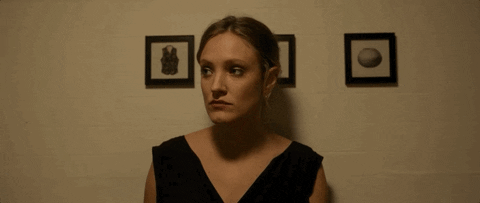 side eye fake smile GIF by The Orchard Films