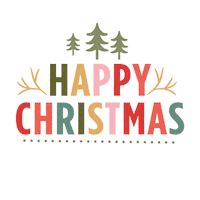 Christmas Tree Party Sticker by AMC Studio