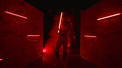 Star Wars Football GIF by Wisconsin Badgers