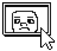 kiddtekno pixel arrow looking question Sticker