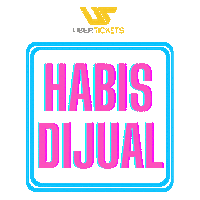 Habisdijual Sticker by Ubertickets
