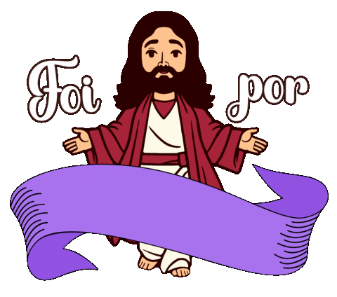 Ele Vive Jesus Sticker by Bel Diniz