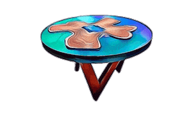 bohriali resin coffee table bohriali haksons Sticker