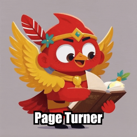 Page Turner GIF by The Cardinal Virtue