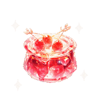 Cherry 赤 Sticker