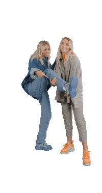 Happy Lisa And Lena Sticker by Buffalo