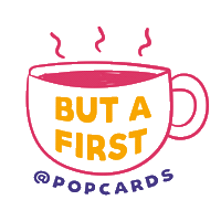 Coffee Pop Sticker by Crição Popcards