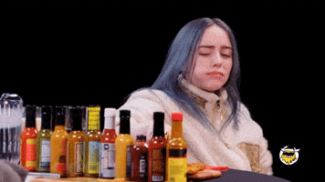 Billie Eilish Hot Ones GIF by First We Feast