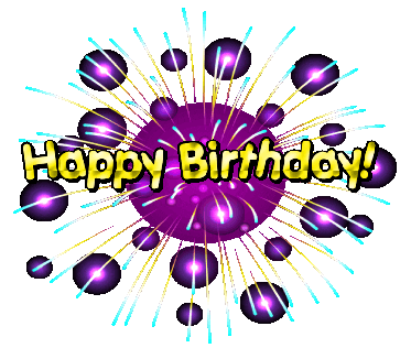 Happy Birthday Sticker