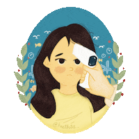 Sick Kim Seon Ho Sticker