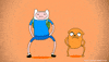 adventure time rainbow GIF