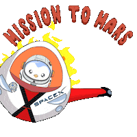 Outer Space Sticker by Pudgy Penguins