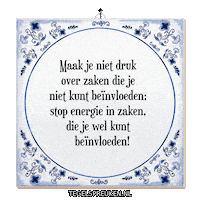 Focus Nl Sticker by Tegelspreuken.nl