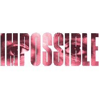 impossible Sticker by Carlos Vara
